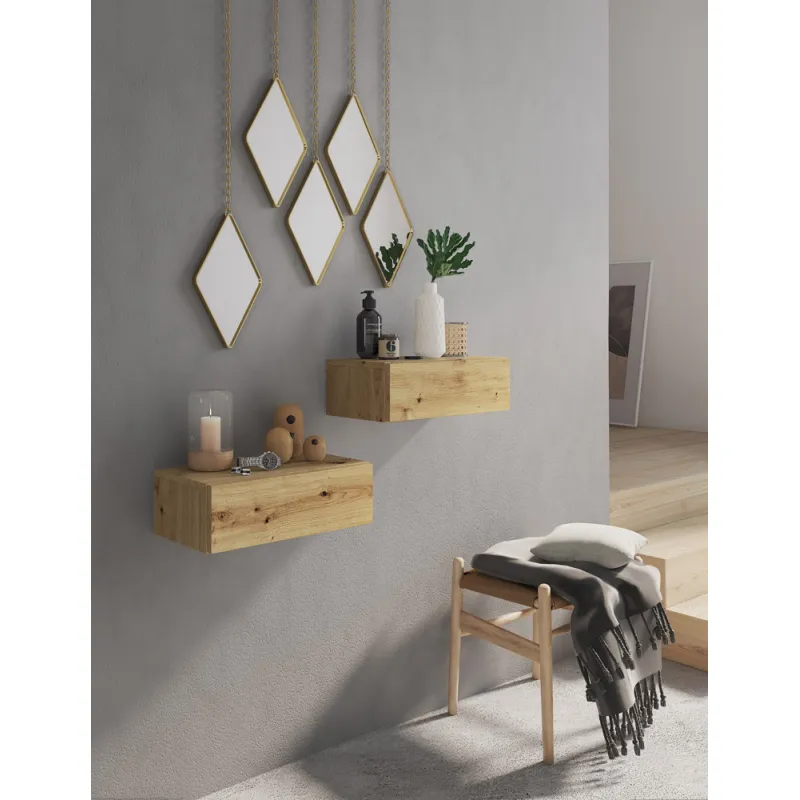 Noptiera Sertar Suspendat Mak Wood 5279 Tomasucci Italia 