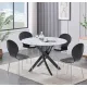 Masa Rotunda Bill White Marble 5302 Tomasucci Italia 