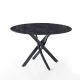 Masa Rotunda Bill Black Marble 5303 Tomasucci Italia 