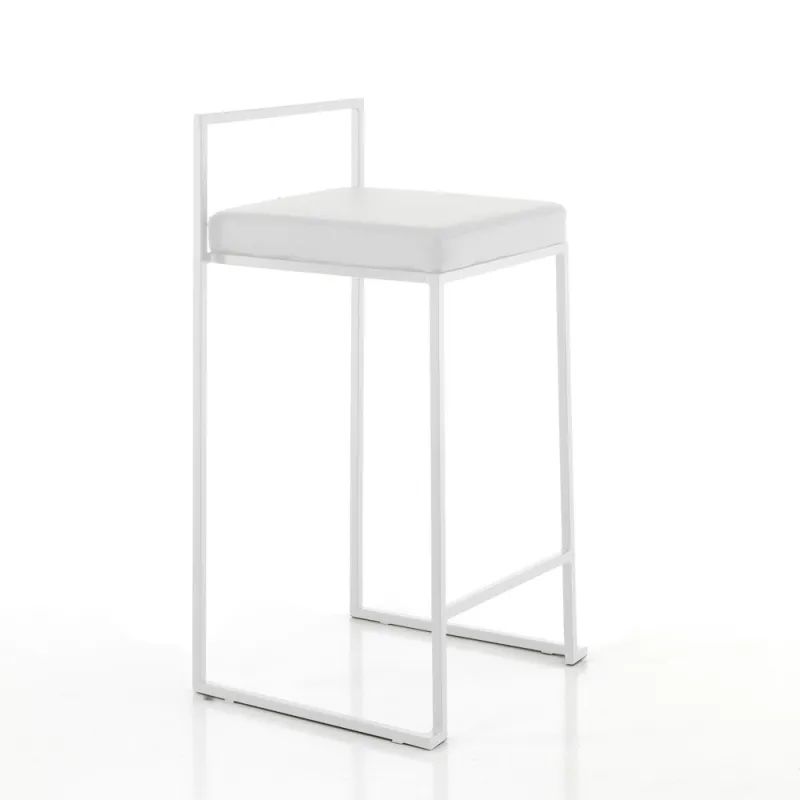 Scaun Bar Sgabello Dodo White Home 5346 Tomasucci Italia 