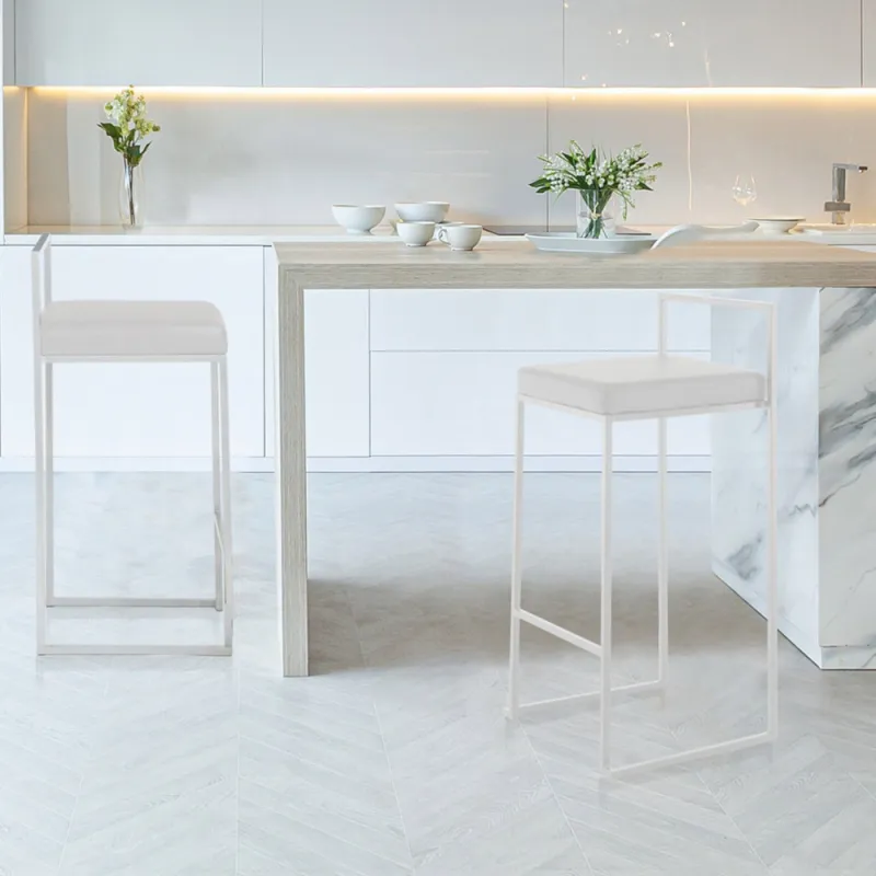 Scaun Bar Sgabello Dodo White Home 5346 Tomasucci Italia 