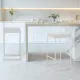 Scaun Bar Sgabello Dodo White Home 5346 Tomasucci Italia 