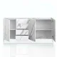 Bufet Din Panouri Ecologice Eddy White Marble 5350 Tomasucci Italia 