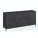 Bufet Mare Din Panouri Ecologice Eddy Black Marble 5351 Tomasucci Italia 