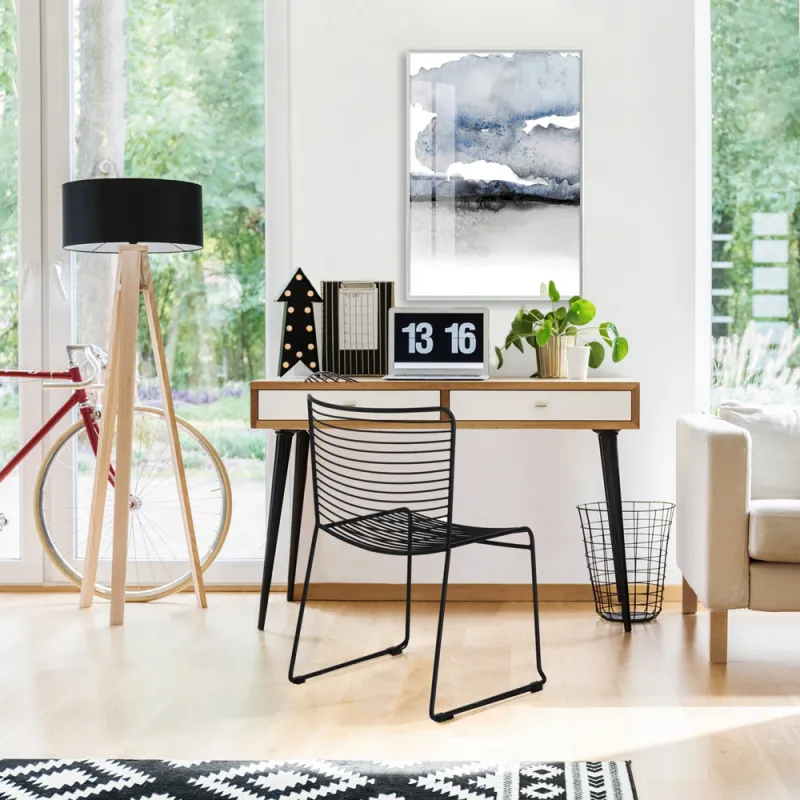 Tablou Cu Cadru Din Pvc Si Imprimeu Din Carton Watercolor Sea 5427 Tomasucci Italia 