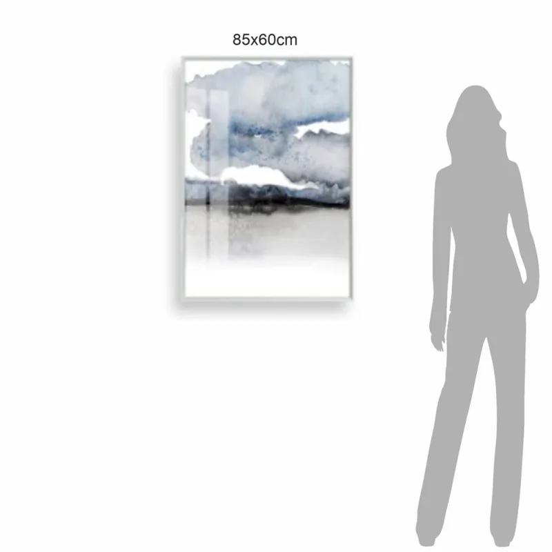 Tablou Cu Cadru Din Pvc Si Imprimeu Din Carton Watercolor Sea 5427 Tomasucci Italia 