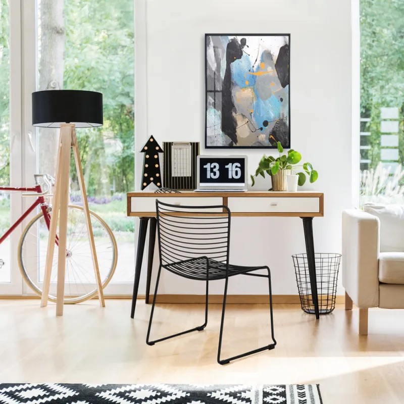 Tablou Cu Cadru Din Pvc Si Imprimeu Din Carton Watercolor Abstract 5428 Tomasucci Italia 