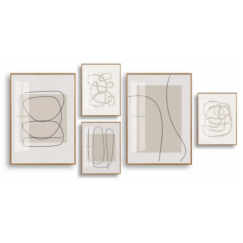 Set Tablouri Taupe 5430 Tomasucci Italia 