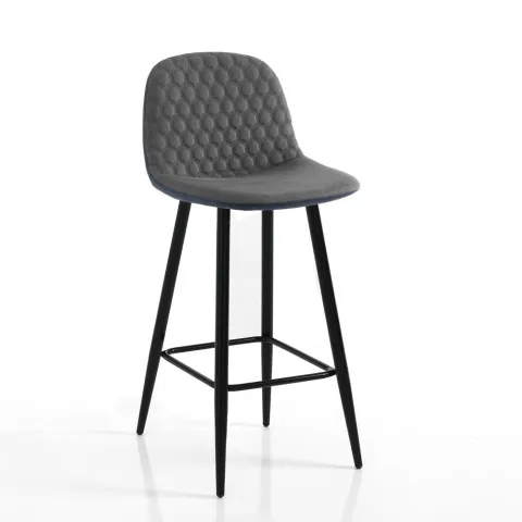 Scaun Bar Gale Grey Home 5433 Tomasucci Italia 