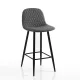 Scaun Bar Gale Grey Home 5433 Tomasucci Italia 