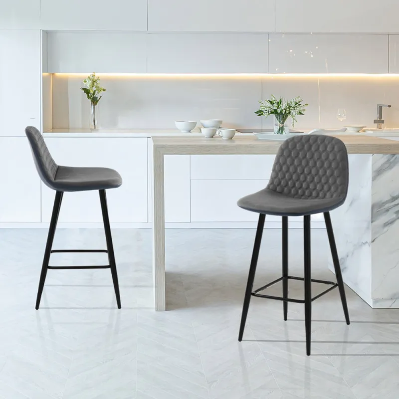 Scaun Bar Gale Grey Home 5433 Tomasucci Italia 