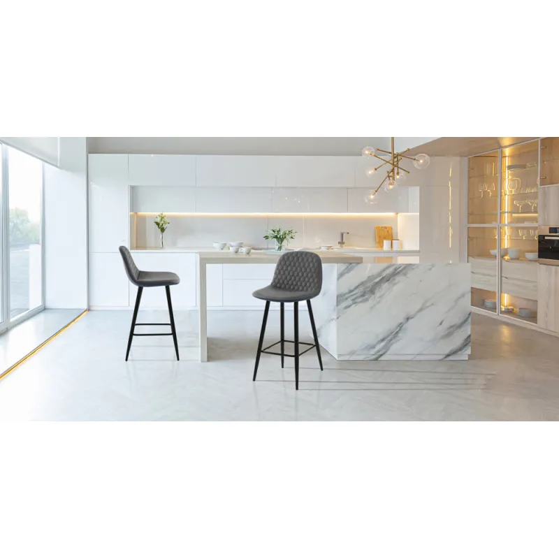Scaun Bar Gale Grey Home 5433 Tomasucci Italia 