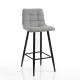 Scaun Bar Toffee Light Grey Home 5434 Tomasucci Italia 