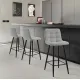 Scaun Bar Toffee Light Grey Home 5434 Tomasucci Italia 