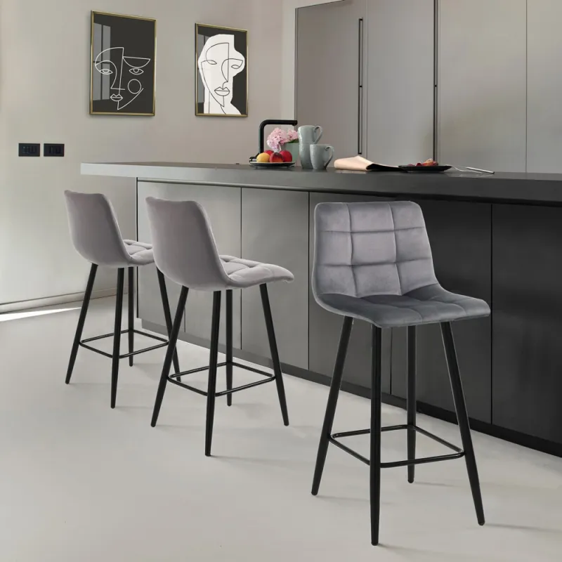 Scaun Bar Toffee Grey Home 5435 Tomasucci Italia 