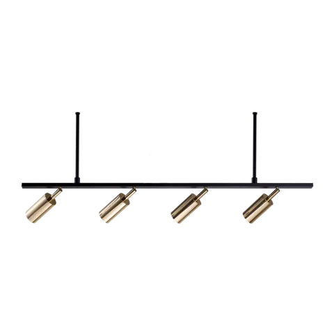 Lustra Tip Spot HUSA 8337(0224) Amplex, GU10, Negru, Polonia