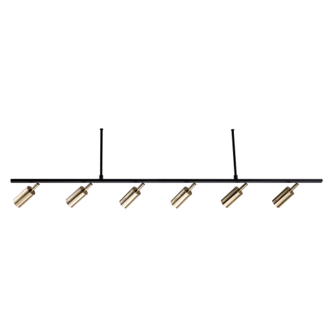 Lustra Tip Spot HUSA 8341(0226) Amplex, GU10, Negru, Polonia