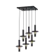Candelabru ALVITO 8154 Amplex,  Negru, Polonia.