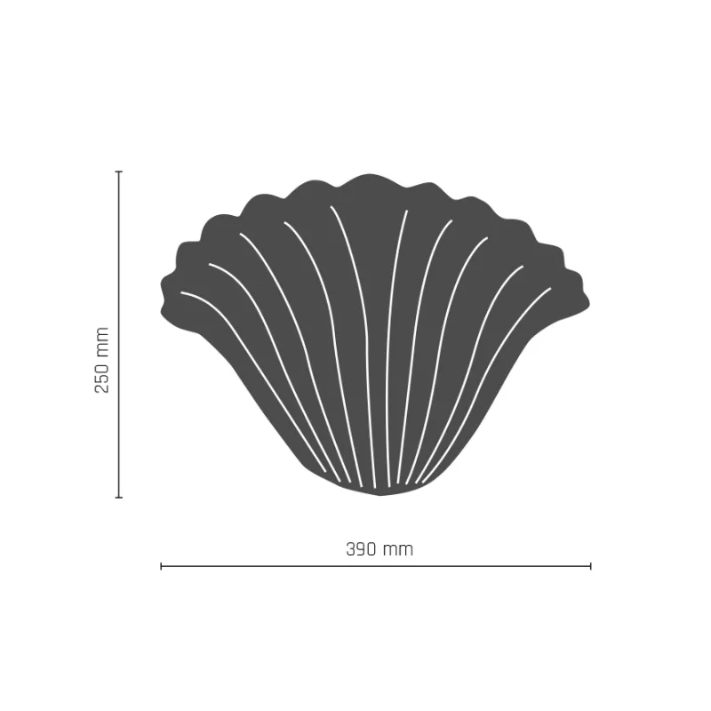 Aplica BACELO 8161 Amplex,  Argintiu, Polonia.