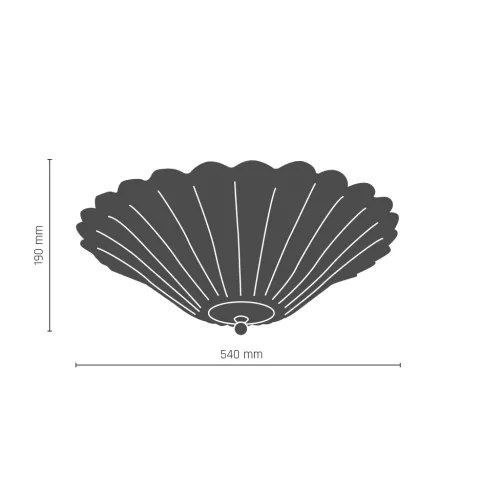 Plafoniera BACELO  8157 Amplex,  Argintiu, Polonia.