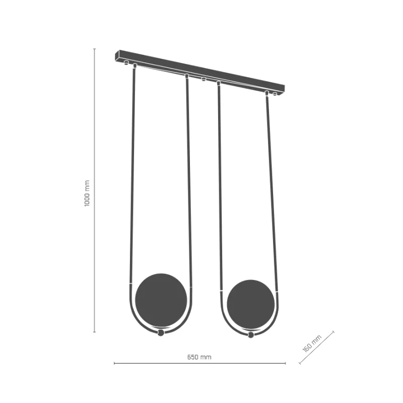 Suspensie BALOS 8168 Amplex,  Negru, Polonia