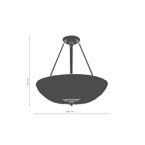 Suspensie DIAMANTE 8231 Amplex,  Auriu, Polonia