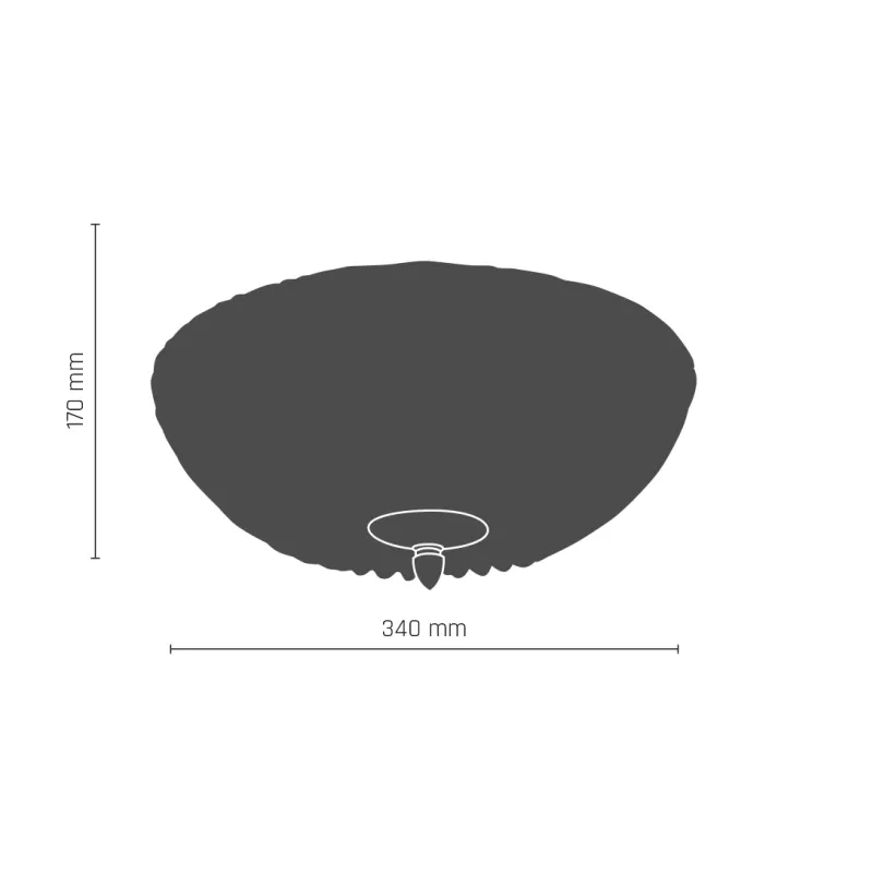 Lustra Plafon DIAMANTE 8234 Amplex,  Auriu, Polonia