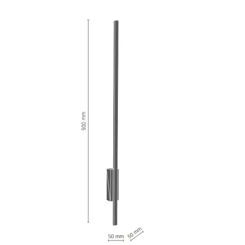 Aplica EBORA 8241(0645) Amplex, LED, Negru, Polonia