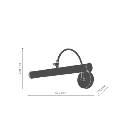 Aplica EXPO M 8282(515) Amplex, E14, Auriu, Polonia
