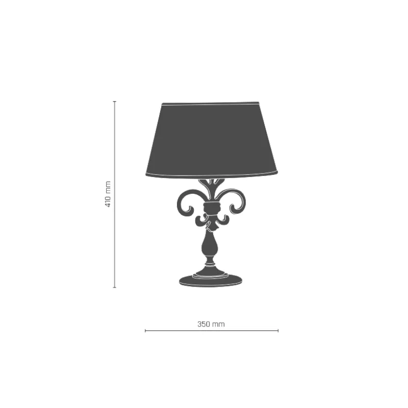 Lampa De Birou FIOCCO 8300(219) Amplex, E14, Auriu, Polonia