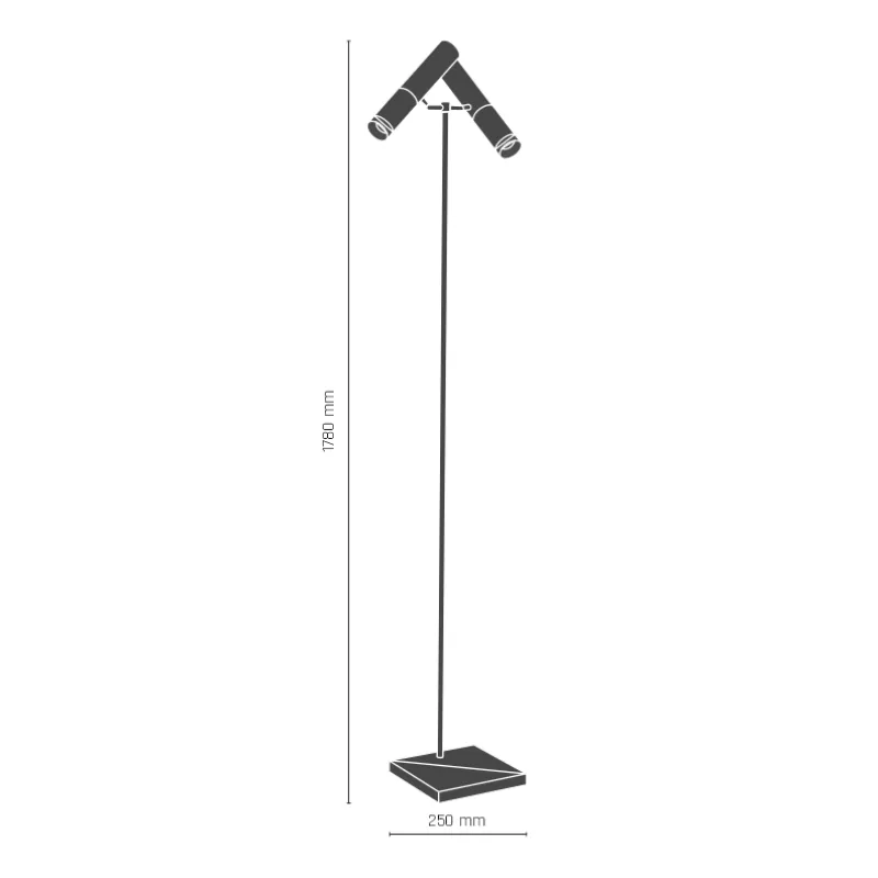 Lampadar KAVOS 8379(0400) Amplex, GU10, Alb, Polonia