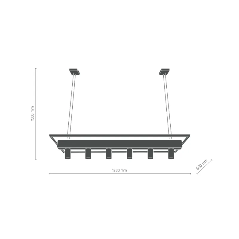 Candelabru NARIA 8725(0215) Amplex, GU10, Alb, Polonia
