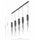 Suspensie TUBO 8838 Amplex,  Crom, Polonia